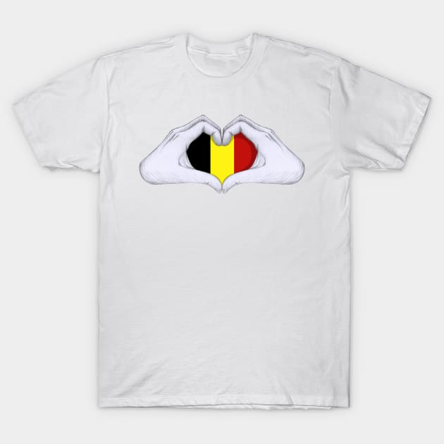 Belgium T-Shirt by redmay